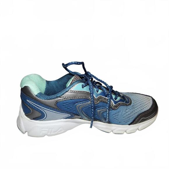 Fila Women's Sneakers Size 6 Blue and Mint Athletic Shoes - Picture 7 of 9